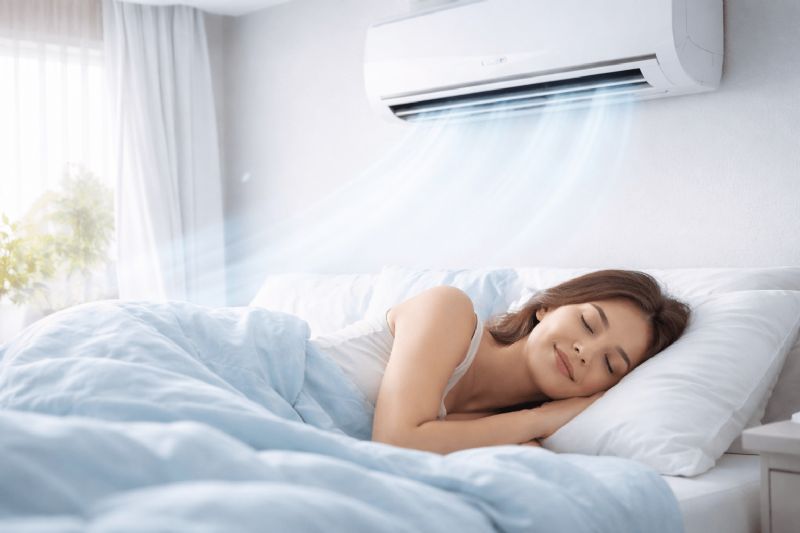 睡覺吹冷氣怎麼設定最舒服？夏季正確使用指南